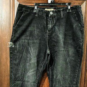 7. Dear John Black soft denim wide leg Chinos Size 32